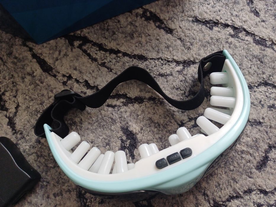 Okulary jako masażer dla zmęczonych oczu Optimask PRO okulary USA