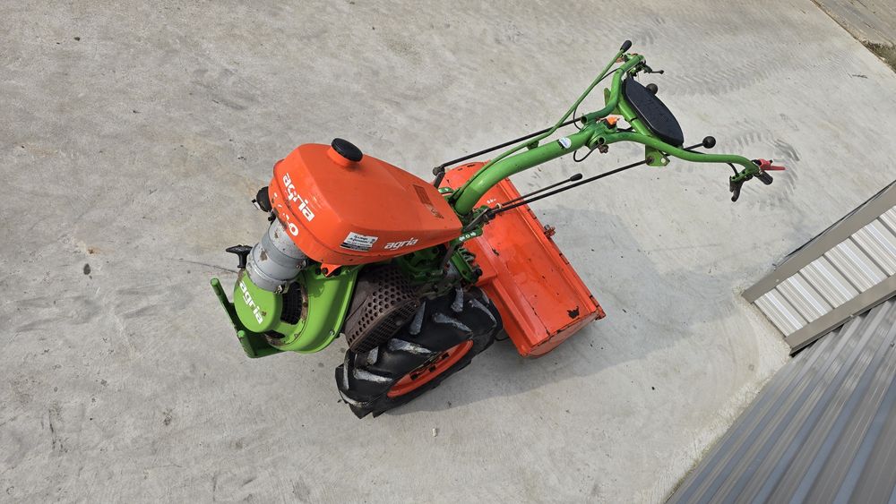 Traktorek agria 3400 glebogryzarka.