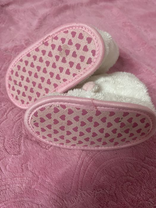 buciki futerkowe na rzepy