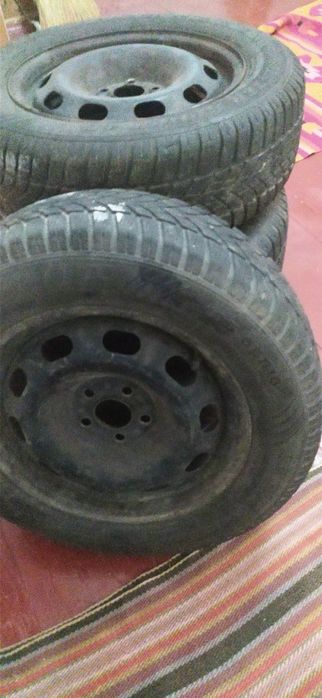Зимні колеса, Диски 5/100 з резиною 195/65-15