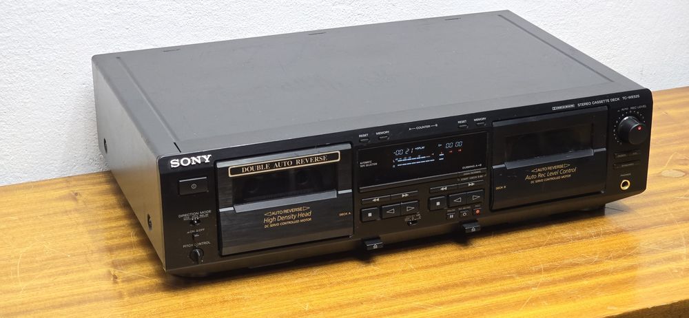 Sony TC WE 525 auto reverse magnetofon DECK Odtwarzacz kaset