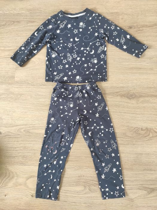 Piżama H&M chłopiec 98/104 kosmos