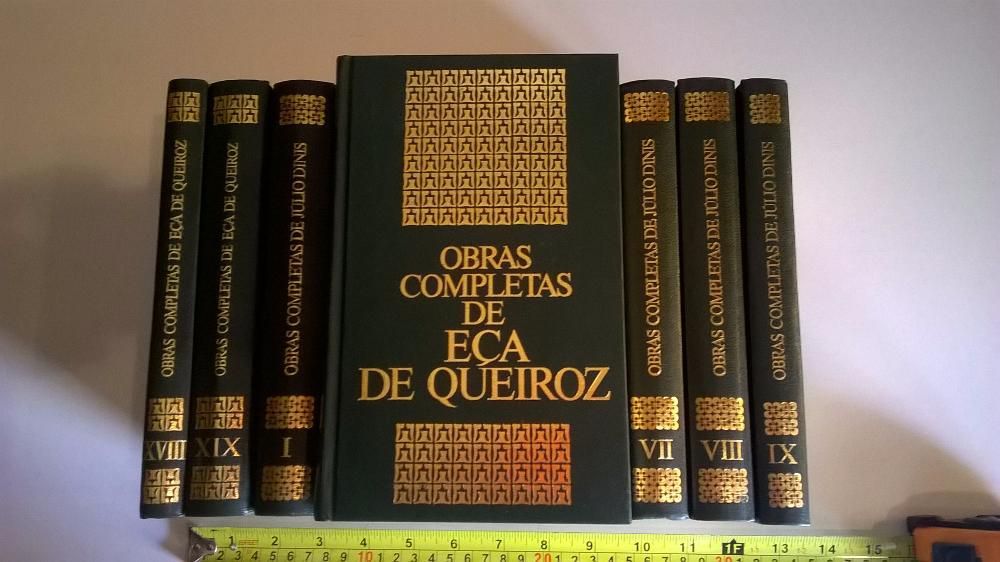 Eça de Queiróz - 9 Livros - Círculo de Leitores - Obras Completas