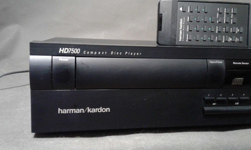 HARMAN KARDON HD-7500,pilot, odtwarzacz cd