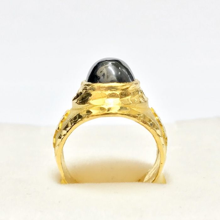 Złoty SYGNET 22K pierścień męski Chiński Tradycyjny r. 13