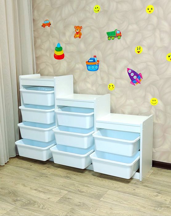 ‼️Для ІГРАШОК ‼️ Стелаж комод для іграшок , органайзер  Монтессорі