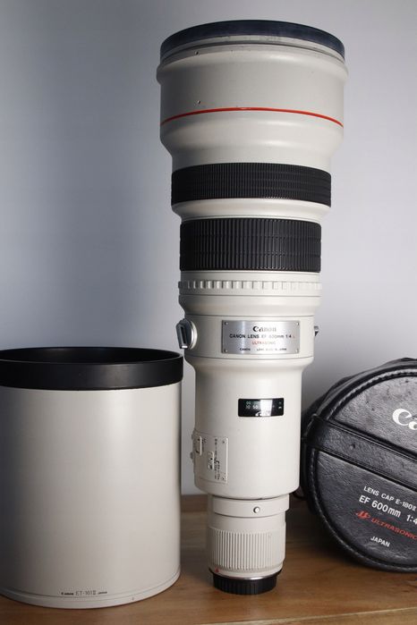 EF 600mm f4 L USM Canon EF +case 23%VAT Gwarancja
