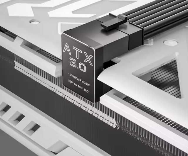 Przejściówka adapter kątowy 180 stopni GPU PCIe ATX3.0 12VHPWR RTX5070