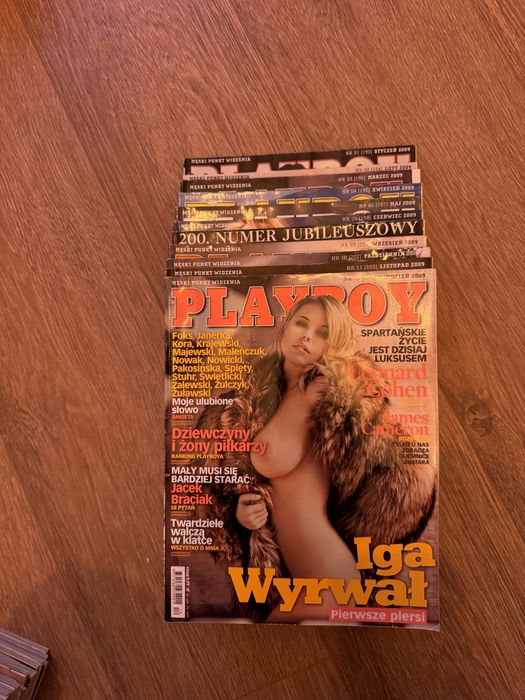 Playboy polska edycja kolekcja 288 sztuk