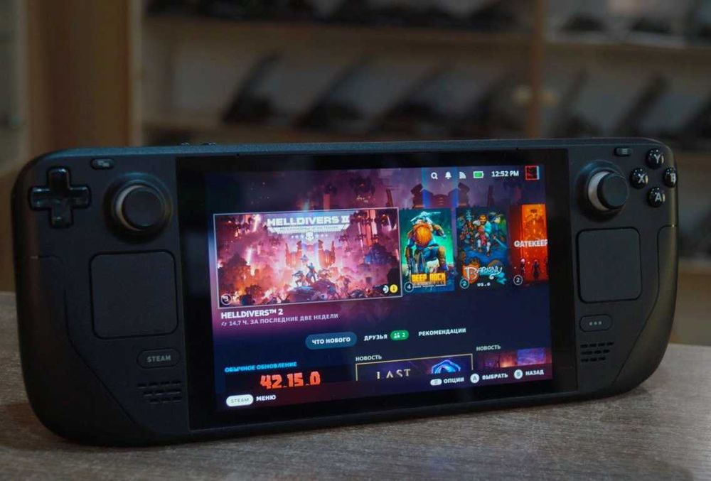 Портативна ігрова приставка Valve Steam Deck 64 ГБ TVOYO