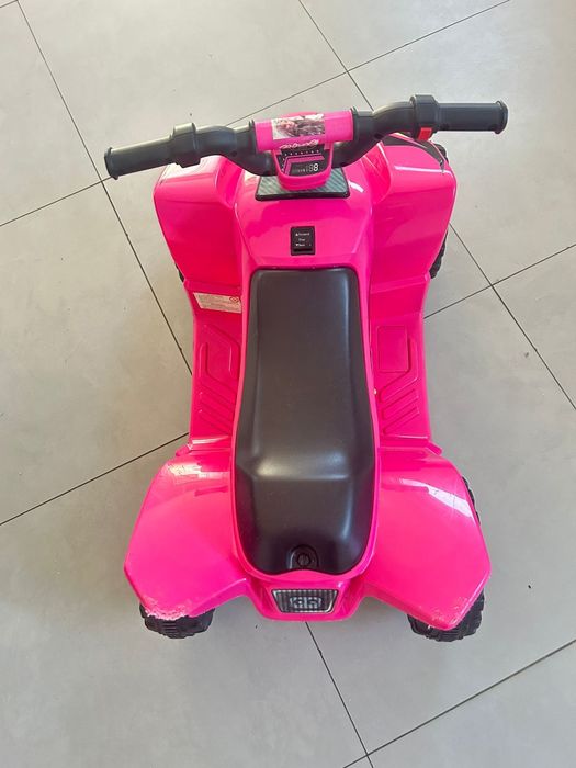 Moto 4 de 12v criança rosa
