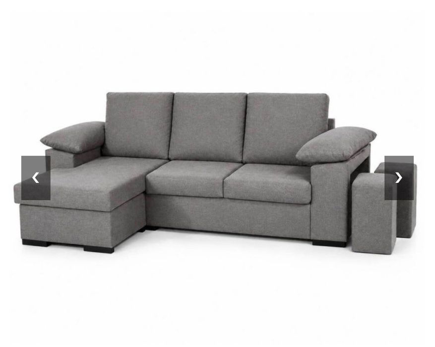Sofá com chaise long