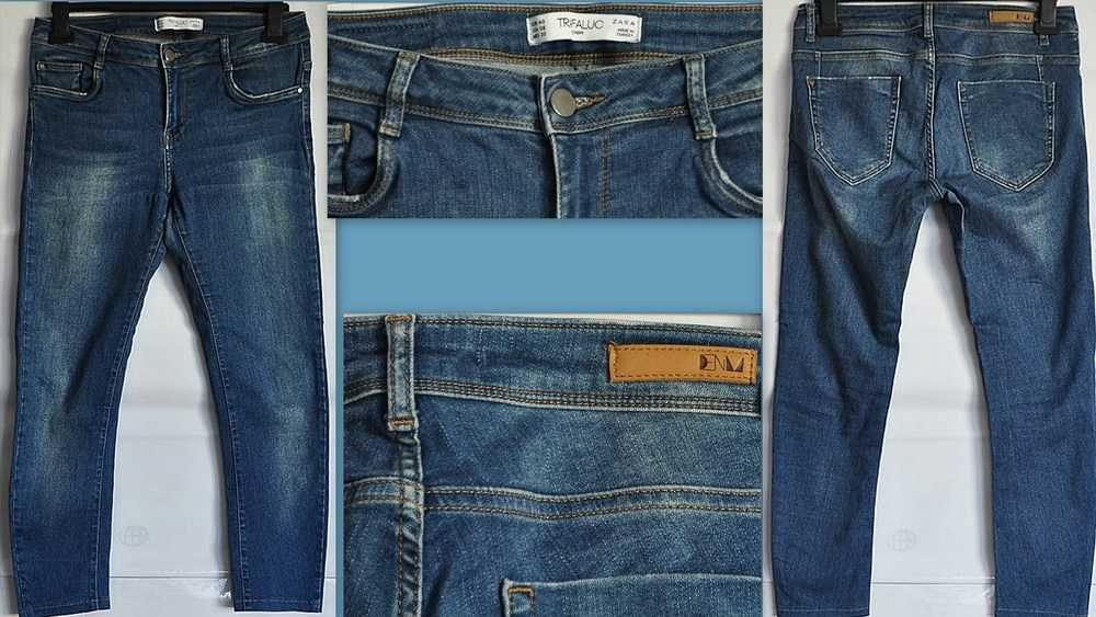 ZARA ONLY zestaw 2 sztuki spodni jeansów rozmiar 36
