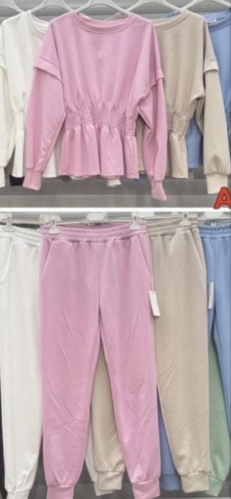 Dresowy wloski komplet damski