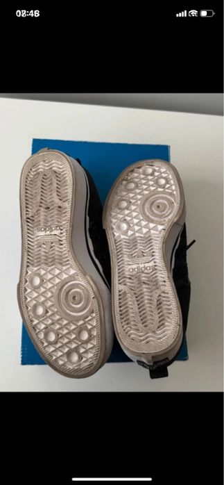 Adidas 5nizza 36 22,5 czarno biale