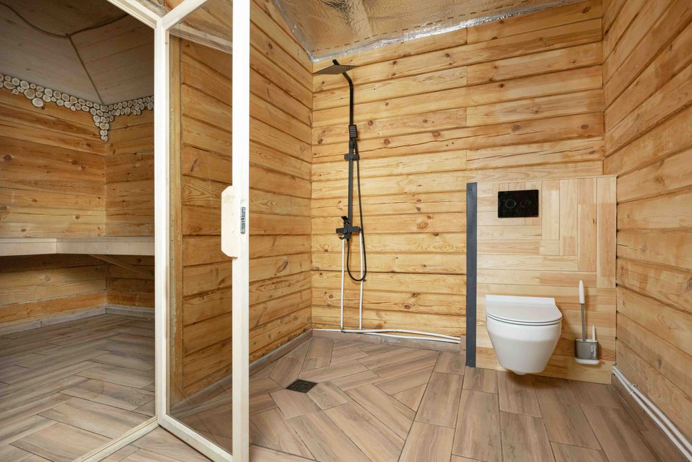 Готовий бізнес. Еко-садиба: SPA-будинок, лазня на дровах, ліс, озеро.