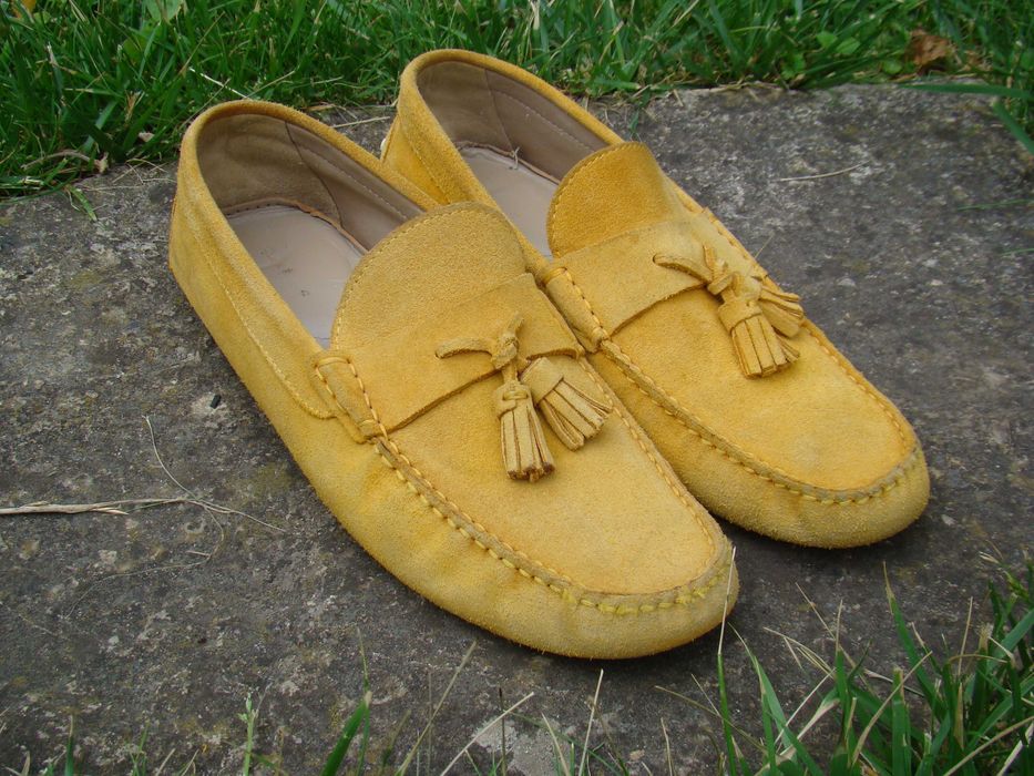Кожаные Mокасины ZARA 42 - 41р.  Оригинал !TOD'S