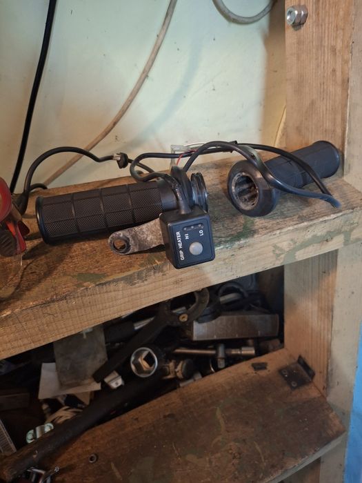 Японские ручки с подогревом для скутера suzuki address v125