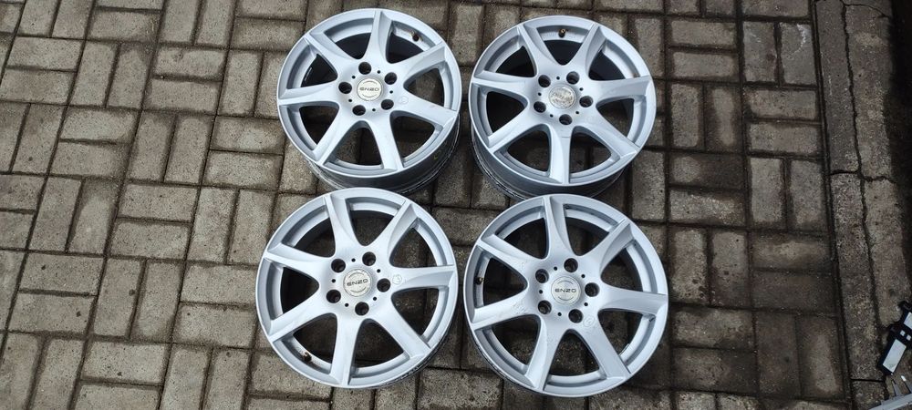 FELGI ALUMNIOWE 5x115 6.5Jx16 CALI ET40 fi56.6 ENZO OPEL ASTRA J K KOMPLET 4 SZTUKI