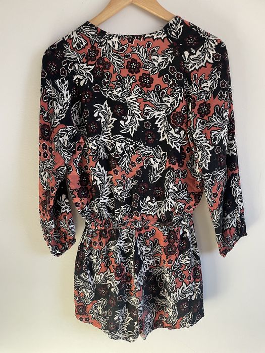 H&M wzorzysty kombinezon z kieszeniami