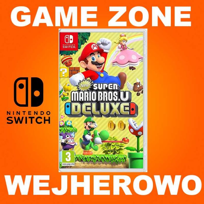 NEW Super Mario Bros U Deluxe Nintendo SWITCH + Lite + Oled