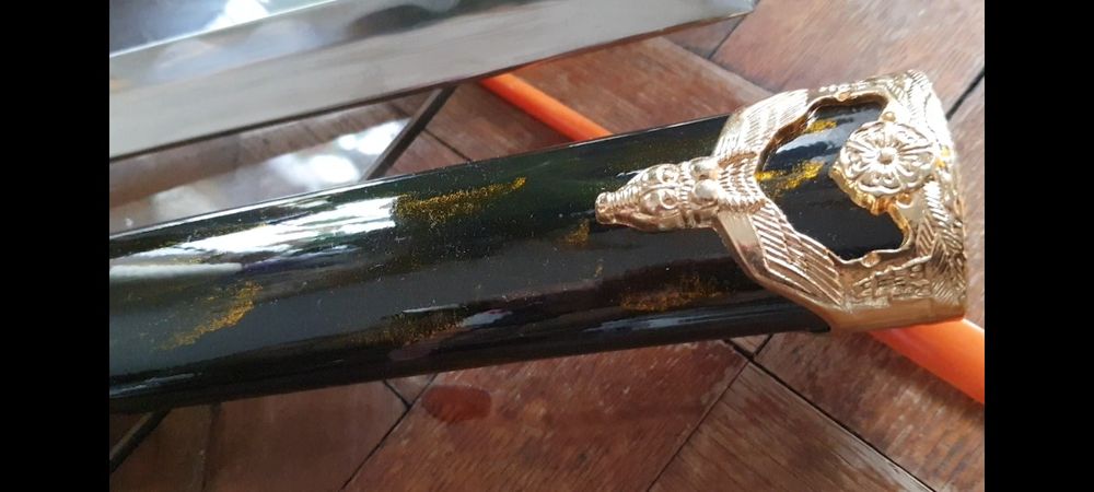 Espadas decorativas do estilo dragão imperia