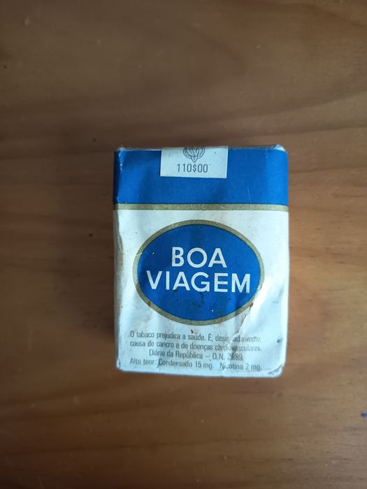 Maços de tabaco antigos