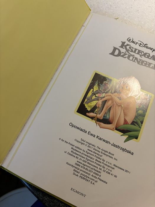 Ksiazka Ksiega dzungli Disney Magiczna kolekcja +GRATIS