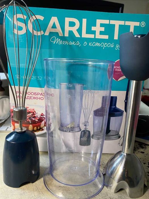 Аксесуари/насадки/ блендер Scarlet/ комплект б/в гарний стан