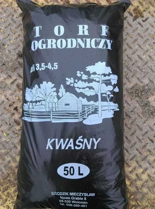 Torf kwaśny – idealny do roślin, sprzedaż detaliczna PRODUCENT