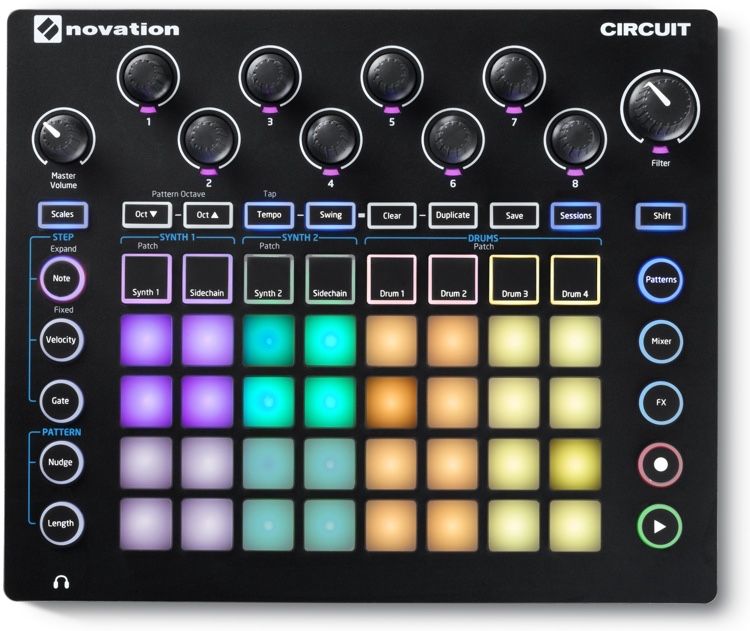 Продам грувбокс Novation Circuit.