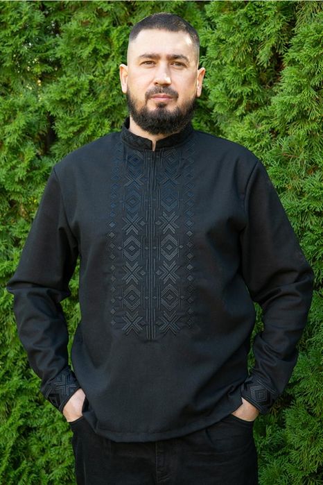 Чоловіча лляна вишиванка