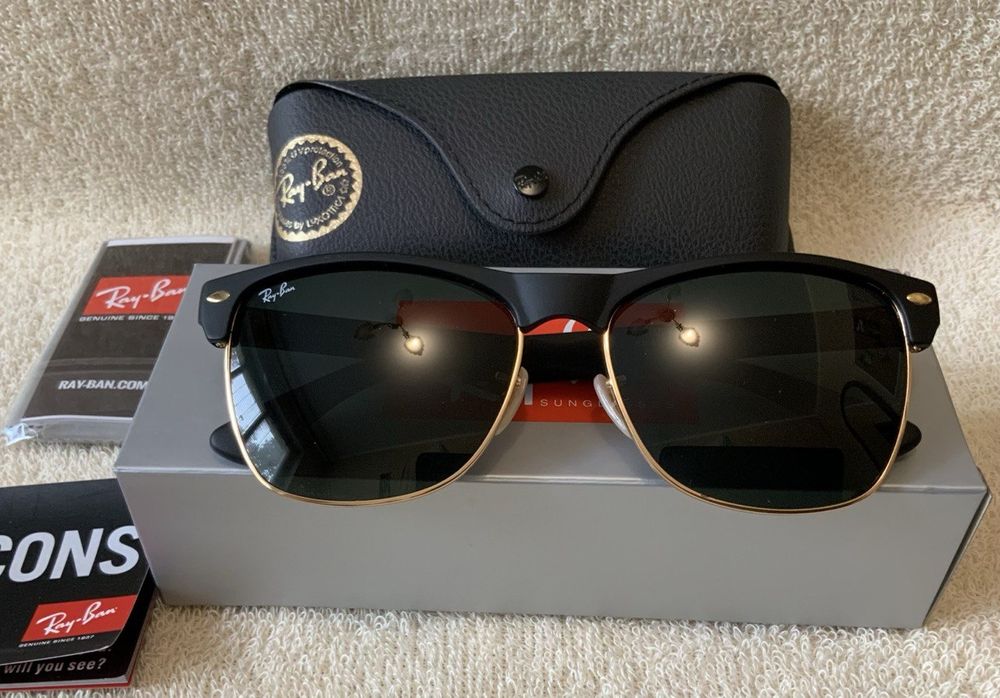 Сонцезахисні окуляри Ray-Ban Oversized Clubmaster RB4175 .