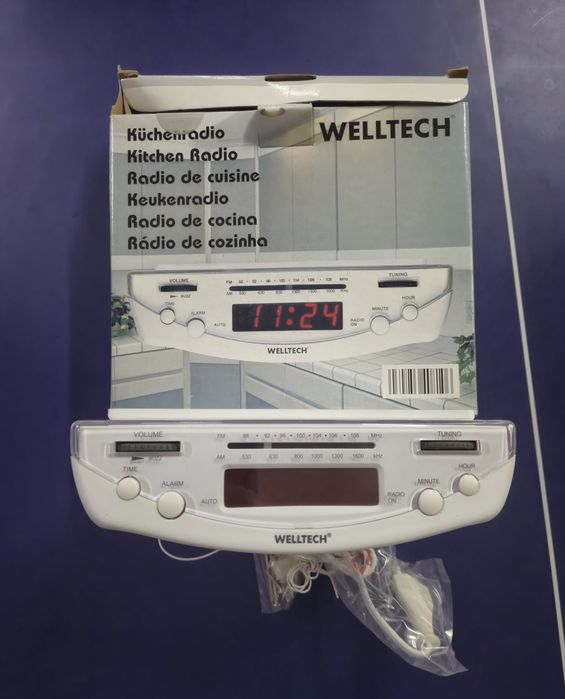 Rádio de cozinha/multiusos WELLTECH
