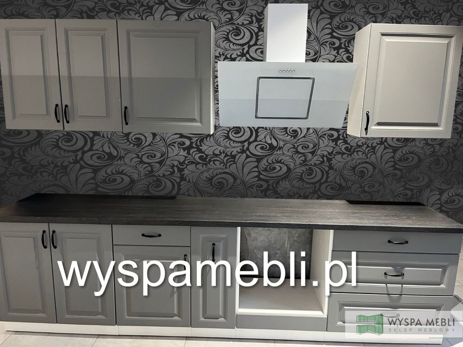 NOWA Kuchnia Wymiar 300cm komplet zestaw mebli kuchennych skandynawska