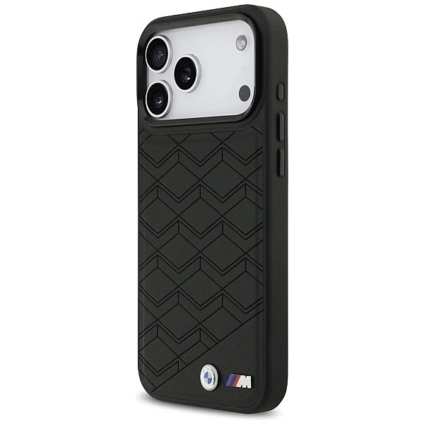 Etui BMW M Shape Logo MagSafe na iPhone 17 Pro Max - czarne