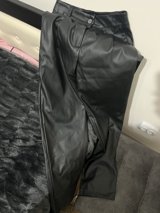 Брюки шкіряні