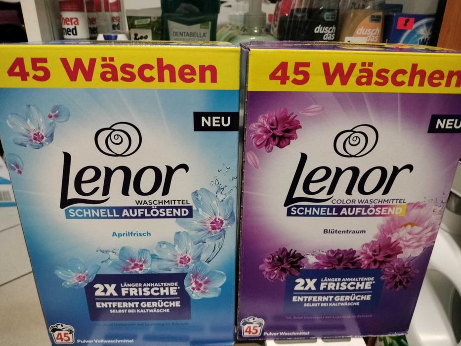 Niemiecki proszek do prania Lenor 45 prań