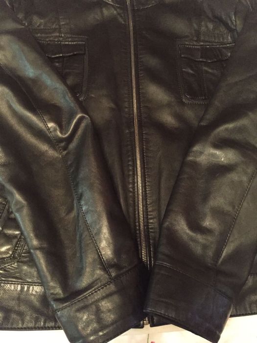 Шкіряна куртка чоловіча