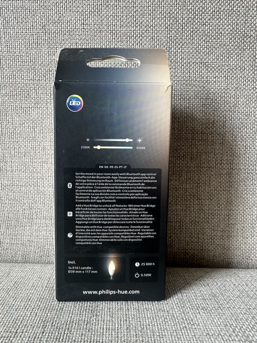 Philips hue 470 White Ambiance - żarówka e14