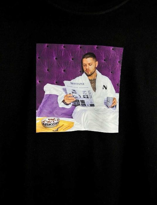 Koszulka - Kaz Bałagane T-shirt B&B Warsaw Rap Tee Koncertowa (Rozmiar XL)