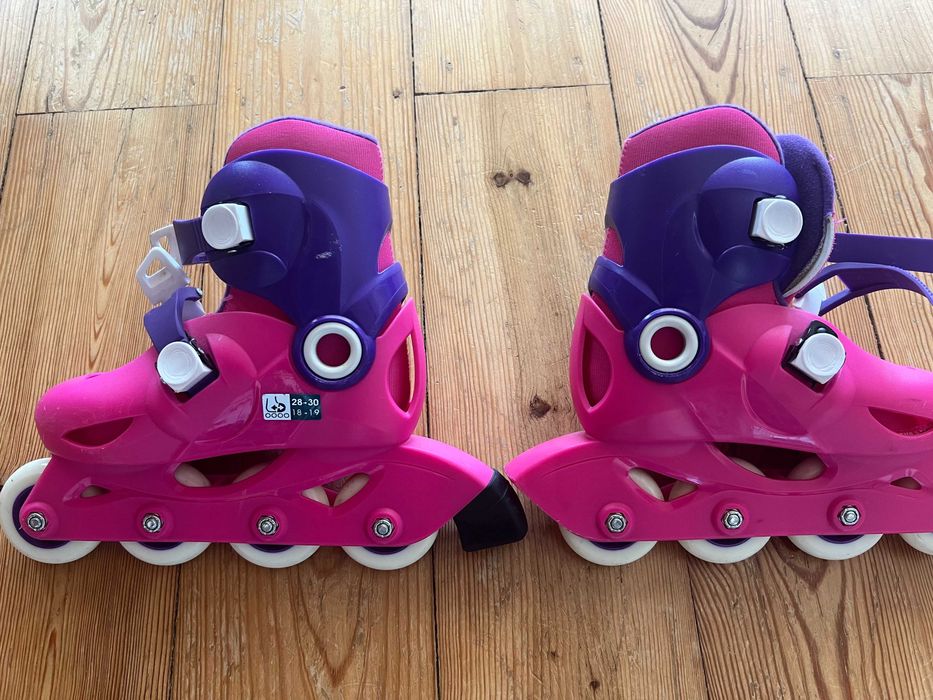 Patins de Criança Decathlon PLAY3 Rosa Violeta