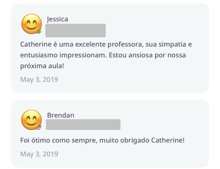 Aulas particulares de inglês - online