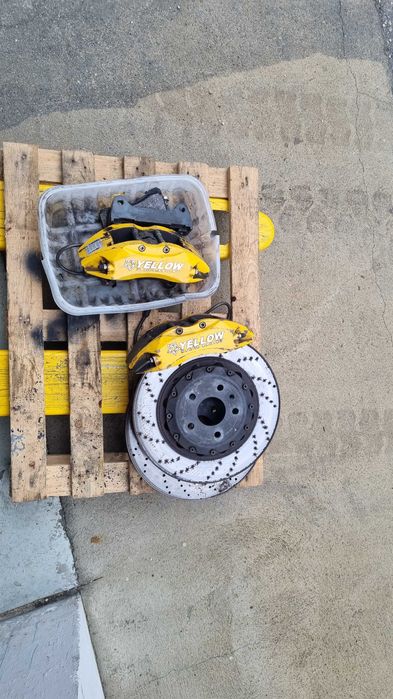 Kit Suspensão Coilover + Travões 6 Pistões YellowSpeed (usado) - Seat Leon FR 2.0 TDI