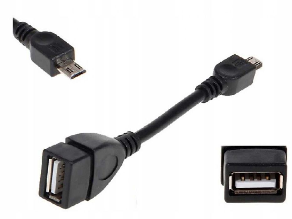 Kabel Adapter Micro USB -  OTG  Przejściówka