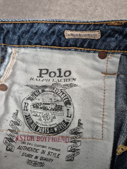 Ralph Lauren jeansy damskie rozmiar 27 spodnie jeansowe z rozdarciami