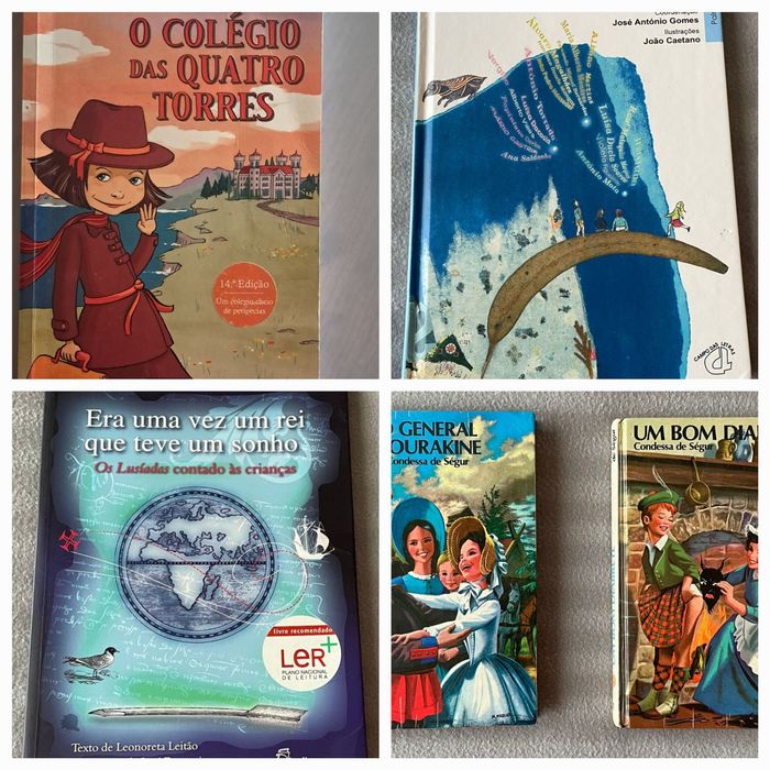 Vários livros juvenis