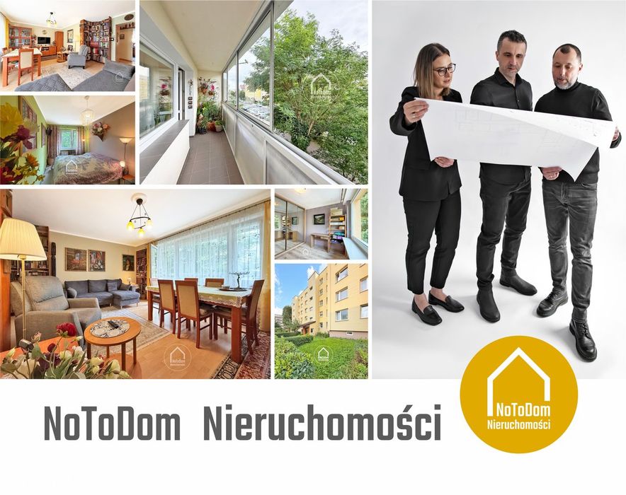 4 pokoje | I piętro | duży zabudowany balkon | osobna kuchnia