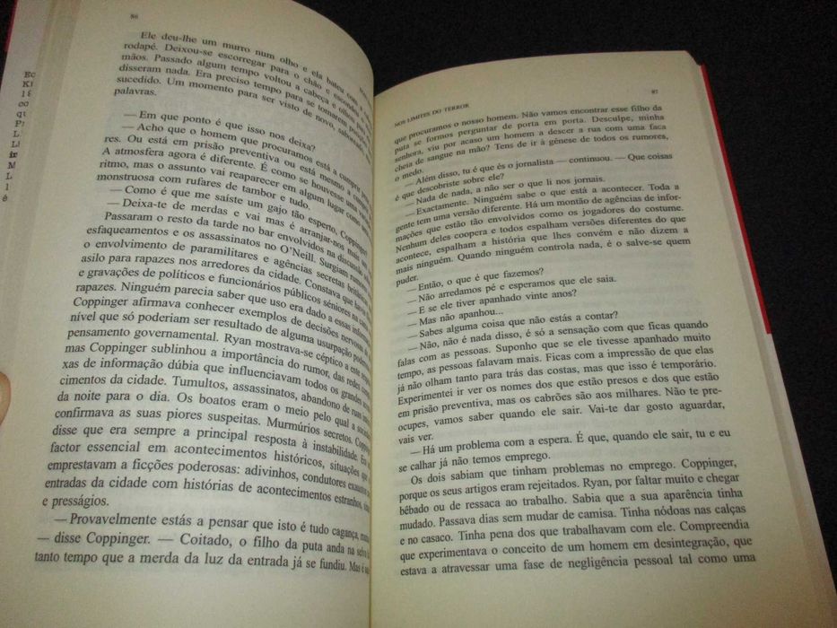 Livro Nos Limites do Terror Eoin McNamee