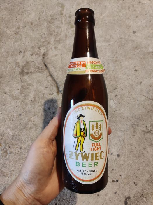 Kolekcjonerska butelka Żywiec full light beer